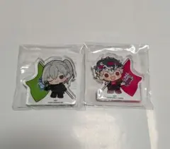 アイナナ　サッカーコラボ　ダイカットアクリルマスコット　百　千　アクスタ