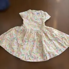 PETIT BATEAU 花柄 ワンピース 94cm ベビーのサムネイル