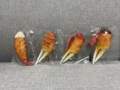fake food 食品サンプル　キーホルダー　4点セット