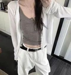 SHEIN 服　夏用　カーディガンのサムネイル
