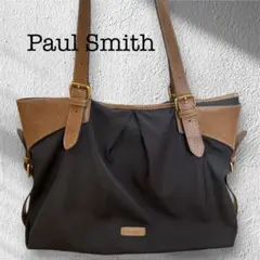 【希少】Paul Smith ポールスミス トートバッグ ビジネスバッグ A4可のサムネイル