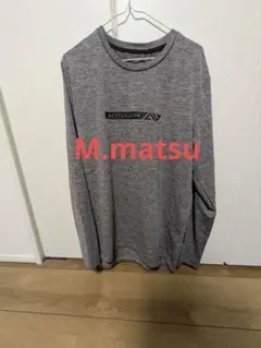ACTIVEGEAR グレー ロングスリーブTシャツ