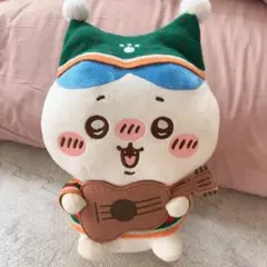 ハチワレ ぬいぐるみ ギター付き 約30cm
