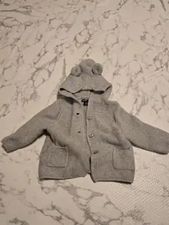 babyGap グレー カーディガン 6-12ヶ月
