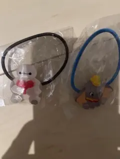 ディズニーキャラクター Twinkleゴム ダンボとベイマックスセット