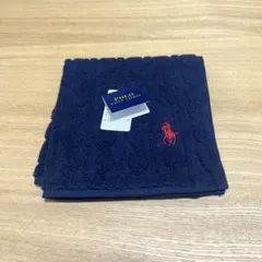Polo Ralph Lauren ネイビー タオルハンカチ ポロラルフローレン