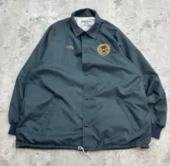 90s　USA製　WESTARK　コーチジャケット　XL　グリーン　無