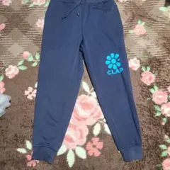 CLAP スウェットパンツ ネイビー Mサイズ