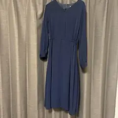 ハニーズ　グラシア　GLACIER ワンピース　セレモニー　ネイビー　L