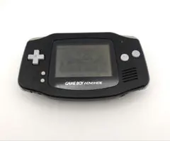 【ジャンク】ゲームボーイアドバンス ブラック 本体（動作確認済・液晶劣化）