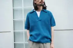 AURALEE 23ss KNIT SKIPPER POLOのサムネイル
