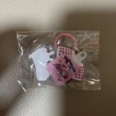 メゾピアノ Tシャツめじるしチャーム　ピンク×ハート柄