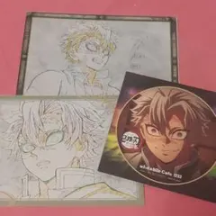 実弥　鬼滅の刃　刀鍛冶の里　柱稽古　ufotable Cafe　ポストカード