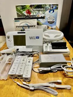 Wii U マリオカート8 セット　動作確認済み マリオテニスとおどるワリオ付き