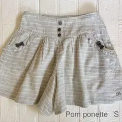 Pom ponette ショートパンツ キュロット S