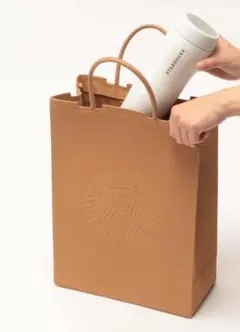 新品⭐︎スターバックスマイカスタマイズジャーニーセット2026レザートートバッグ