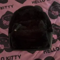 GRL ファー リュック ブラックのサムネイル