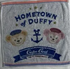 東京ディズニーシー　ミニタオル　ケープコッド　 ダッフィー＆ シェリーメイ