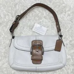 美品✨COACH ショルダーバッグ ソーホー シグネチャー キャンバス 1444