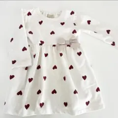 【値下げ】petitmain ベビー服 女の子服 ワンピース 90cm 長袖のサムネイル
