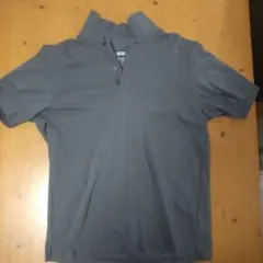 エアリズムコットンカノコポロシャツ　DARK GRAY