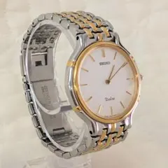 【稼働品】SEIKO DOLCE セイコー ドルチェ クォーツ コンビカラー