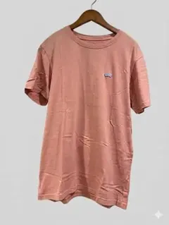 VANS Tシャツ ピンク ワンポイント刺繍のサムネイル