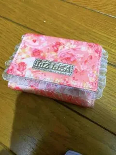 LIZLISA リズリサ花柄三つ折り財布 ピンク フリル付き フラワーのサムネイル