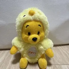 プーさん ぬいぐるみ バッジ とり 酉 ディズニー 2017