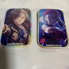 プロセカ　スクエア缶バッチ　白石杏　小豆沢こはね