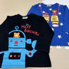 HOT BISCUITS Tシャツ 90サイズ2枚セット