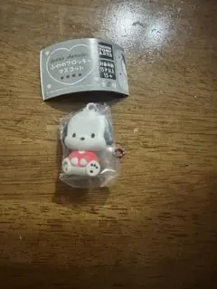 サンリオ　ふわふわフロッキーマスコット ポチャッコ