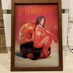 【額付き】ダンキンドーナツA4サイズアートポスター