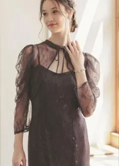 Dorry Doll ドリードールボレロレイヤードレース結婚式オケージョンドレス