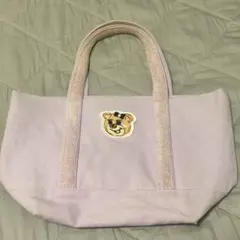 LOVERARY BYFEILER トートバッグ オールドテディガール パープル