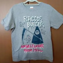 RACCOS BURGER グレー Tシャツ S