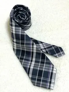 美品 チェック ネクタイ