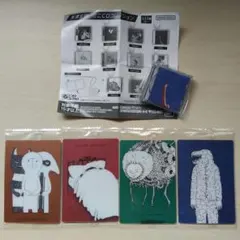 요네즈 겐사 미니 CD 컬렉션 LADY・카이쥬즈칸 카드 4종
