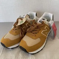 ニューバランス U574OS2 ウィズD ブラウン 24.5cm