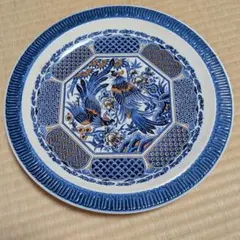 鳳凰文様 飾り皿 陶磁器のサムネイル