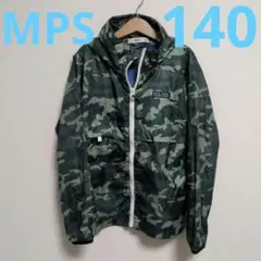訳あり★ MPS 迷彩柄 フード付き ウィンドブレーカー 薄手 140サイズのサムネイル