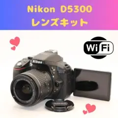 ❤️簡単操作❤️Wi-Fi &自撮り❤️Nikon D5300 ❤️簡単操作❤️Wi-Fi &自撮り❤️Nikon D5300 - メルカリ