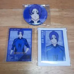 御影玲王 アクリルスタンド ＆ 缶バッジ ＆ アクリルカード 3点 ブルーロック