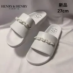 新品 HENRY&HENRY ヘンリーヘンリー 180 サンダル ソリッド 27