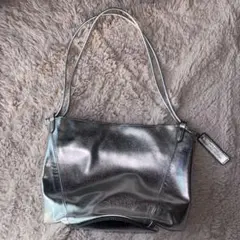 シルバー　ショルダーバッグ　ユナイテッドアローズ　グリーンレーベルリラクシング