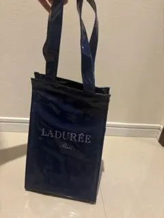 LADURÉE ネイビー トートバッグ