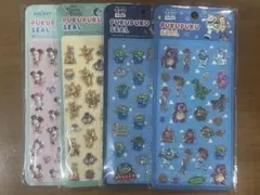 ディズニー ぷくぷくシール ミッキー プーさん トイストーリー　4枚セット