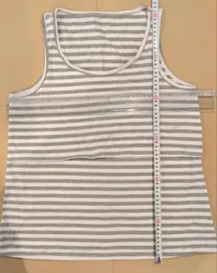 授乳用タンクトップ　ストライプ　 LLサイズ