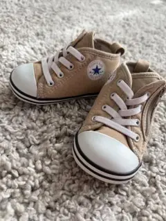 コンバース ベージュ ハイカットシューズ