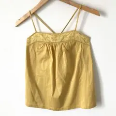 23区 カットワークレース キャミソール バッククロス　Aライン 夏トップスのサムネイル